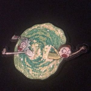 Rick and Morty Iron on Patch